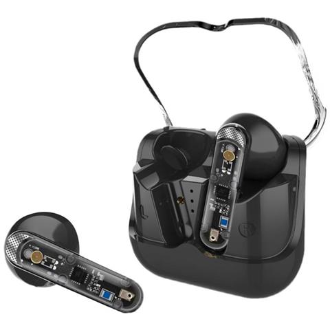 Auricolari Tws Bluetooth 5.3 Modello Steeve, Nero - Foto 2