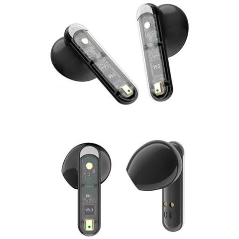Auricolari Tws Bluetooth 5.3 Modello Steeve, Nero - Foto 3