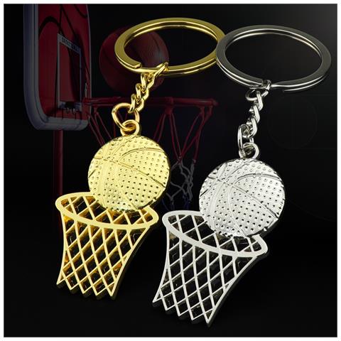 Portachiavi Da Basket, Regalo Per I Fan Nba Gold - Foto 2