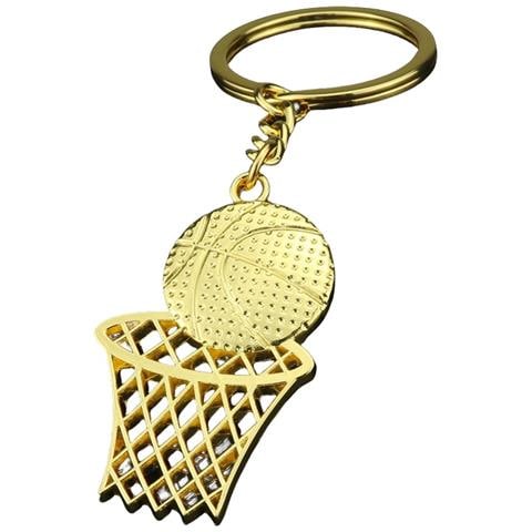 Portachiavi Da Basket, Regalo Per I Fan Nba Gold - Foto 1