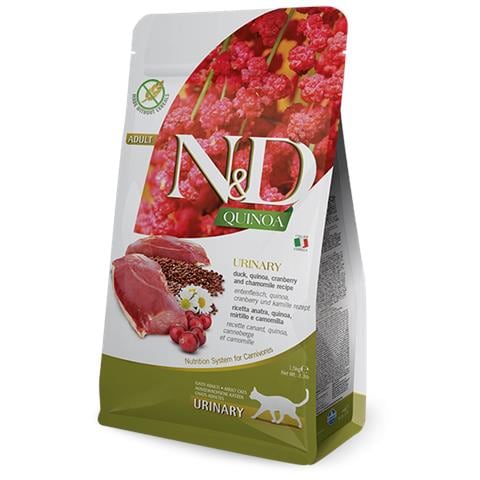 N&D CAT QUINOA URINARY DUCK 5 KG cibo secco per gatti Adulto Anatra - Foto 1