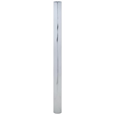 Pellicola Solare Statica Riflettente Argento 60x1000 Cm Pvc - Foto 3