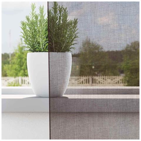 Tende In Voile Con Occhielli 2 Pz Marrone 140x300 Cm - Foto 3