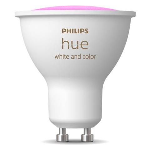 Hue White And Color Ambiance Gu10 Faretto Luminoso Intelligente 4,2 W - Foto 2