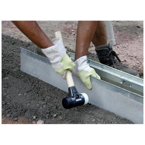 26613 Martello Con Colpo Morto Nero, Arancione, Legno - Foto 2