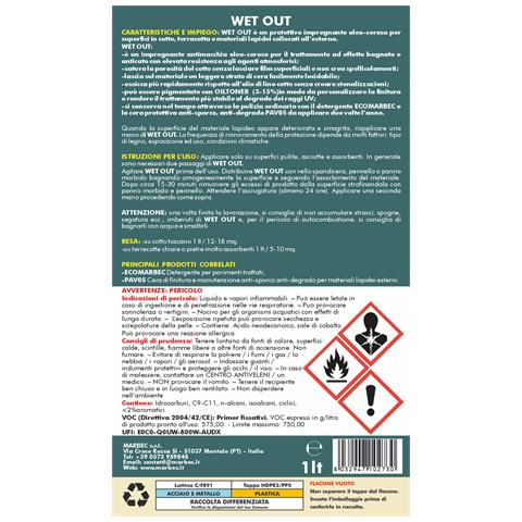 Wet Out 1ltx6pz - Trattamento Cotto Esterno - Foto 2