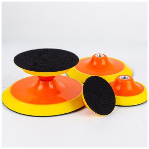 Tampone Lucidante Con Velcro Da 100 Mm (4 Pollici) - Levigatura E Lucidatura - Foto 2