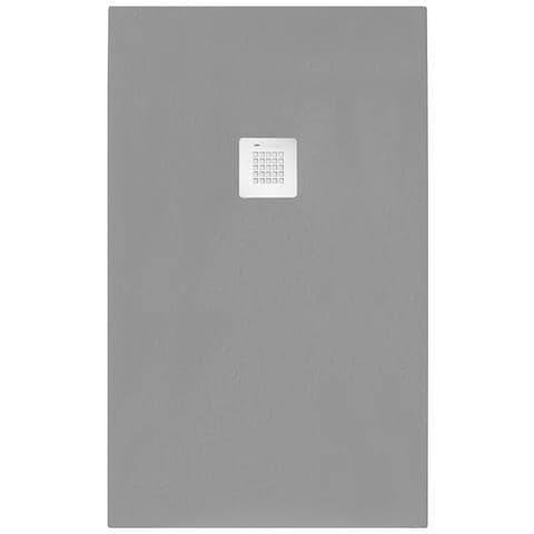 Piatto Doccia Rettangolare 120x220 Cm Effetto Pietra Marmoresina Stone Grigio Cemento Francia - Foto 1
