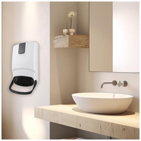Asciugamani Elettrico A Muro Con Funzione Di Asciugatura Zenuos 2000 W - Foto 3