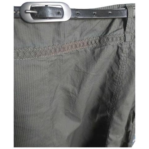 Zero Gonna Midi Comoda Elegante Con Cintura Verde Taglia 44 - Foto 7