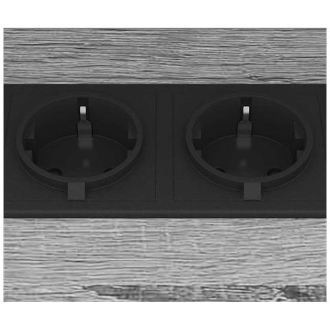 Mobiletti da Notte 2 pcs Grigio sonoma 38 x 30 x 48 cm - Foto 9