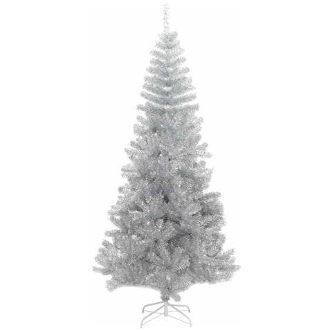 Alberi di Natale artificiali Argento 180 cm PET - Foto 2