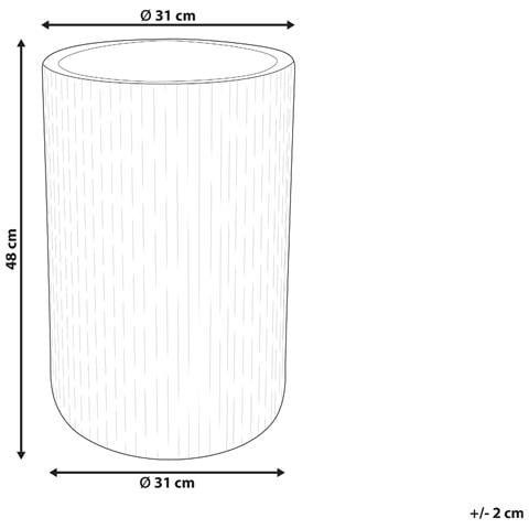Vaso Per Piante Eantio 30 Cm Marrone - Foto 2