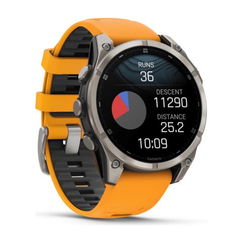 fenix 8 3,56 cm (1.4") AMOLED 47 mm Digitale 454 x 454 Pixel Touch screen Grafite Wi-Fi GPS (satellitare) - Foto 9