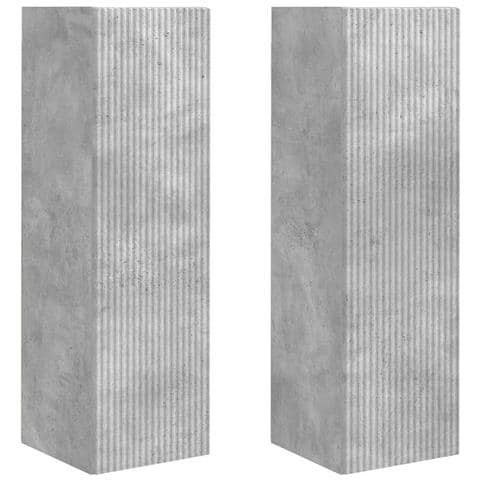 Mobile TV da parete 2 pcs Calcestruzzo 30 x 31 x 100 cm - Foto 1