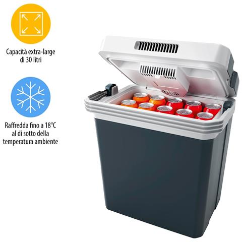 Frigorifero Termoelettrico - 30 L - Ideale Per Il Campeggio E I Lunghi Viaggi - Prese Da 12 E 230 V - 2 Modalità - Raffredda E Riscalda - Foto 2