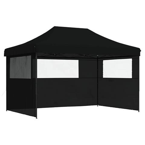 Tenda Party Nero 292 x 440 x 315 cm Tessuto Oxford - Foto 1