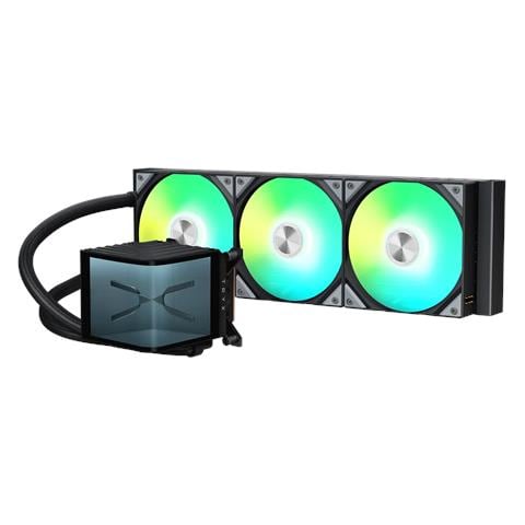 PANORAMA ARGB 360 Processore Kit di raffreddamento a liquido 12 cm Nero 1 pz - Foto 1