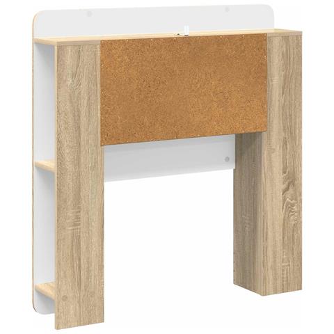 Testata del letto con archiviazione Legno ingegnerizzato - Foto 2