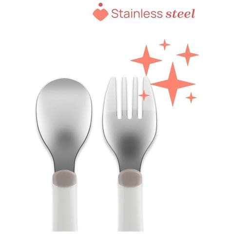 00016102350000 posata per bambino Set di posate per bambini Grigio Acciaio inox - Foto 2