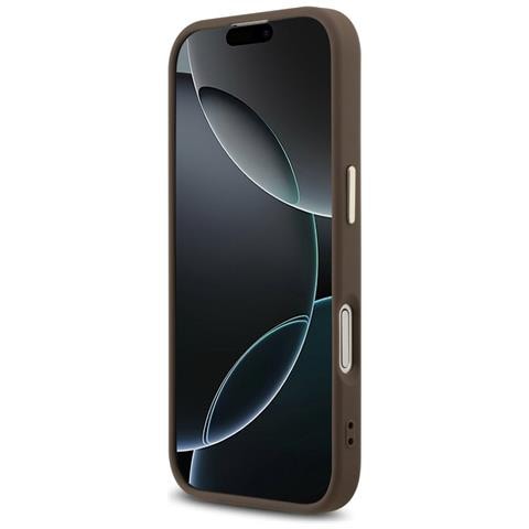 Custodia Per Iphone 17 Marrone Oro Guess - Foto 3