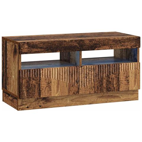 Mobile TV LED Legno antico Legno ingegnerizzato - Foto 1