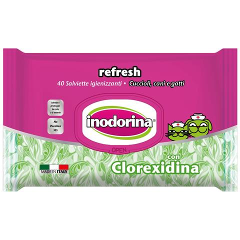 Inodorina Salviette Clorexidina 40 Pezzi - Foto 1