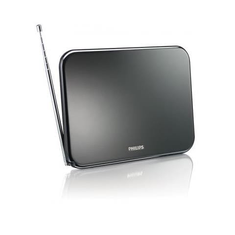Antenna Amplificata 40 db 12/220 Hd TV-UHT-VHF-FM Colore Nero - Foto 2