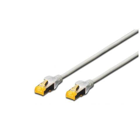 Cavo Rete S-Ftp Cat. 6A Doppia Schermatura Lsoh Colore Grigio Mt. 2 - Foto 1