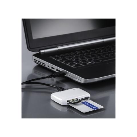 Lettore USB per Tessera Sanitaria e schede memoria SD / MMC / MS / XD / MicroSD / M2 - Foto 6