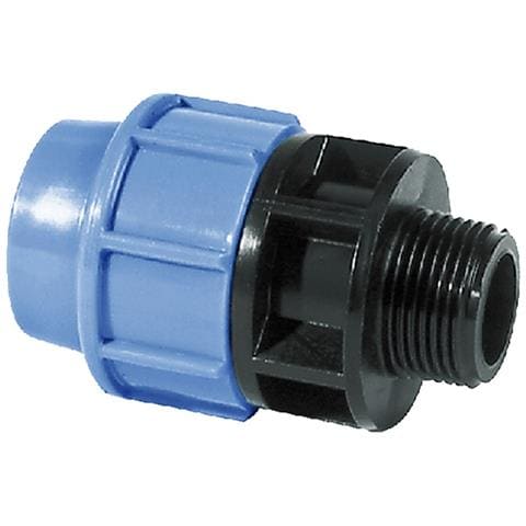 Raccordo Maschio In Polipropilene Pn16. A Compressione, Conforme Alle Vigenti Normative Uni-iso-din-afnor E Alle Norme Per Convogliamento D'acqua Potabile E Fluidi Alimentari. . - Foto 5