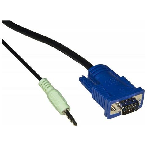 Switch 2Pc Usb / Vga / Kb + Audio Mouse con Cavi Inclusi - Foto 4