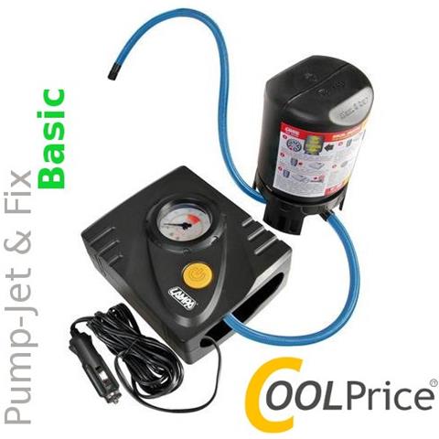 Kit Sigillante Liquido Pneumatici 450ml Con Compressore 12v 72170 - Foto 1