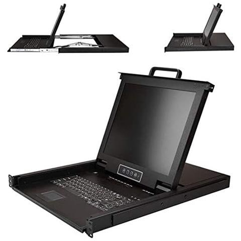 Console KVM per Rack Server a 8 porte VGA 1U 17"" - Foto 2