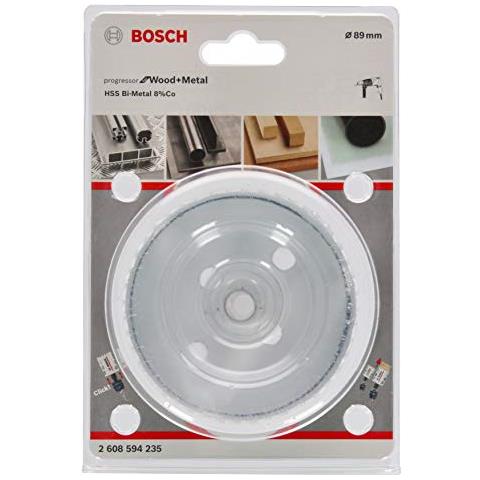 2608594235 Sega A Tazza For Wood & Metal, Legno E Metallo, Accessorio Per Foratrice, Ø 89 Mm - Foto 1