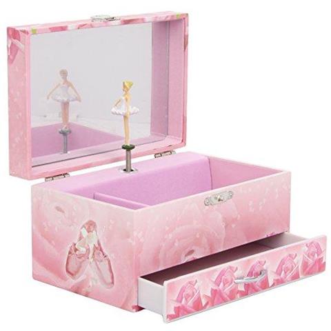 Ballerina Musicale Jewellery Box (colore Rosa)  - Foto 1