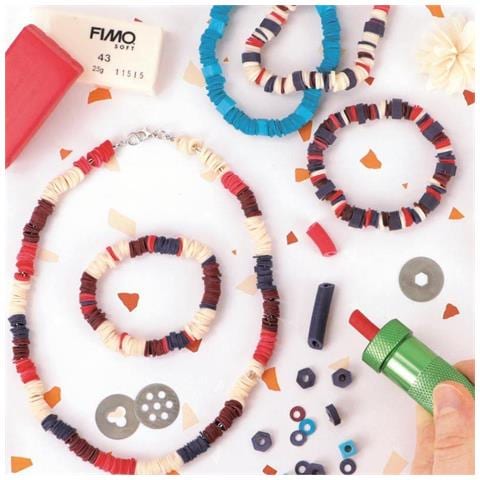 Kit Fimo - Siringa Per Gioielli In Perle Heishi Bead - Foto 1