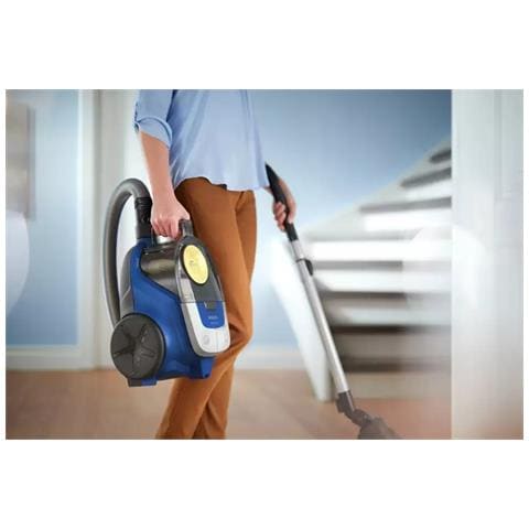 XB2125/09 Aspirapolvere a Traino Senza Sacchetto Potenza 850 Watt Colore Blu / Giallo - Foto 10