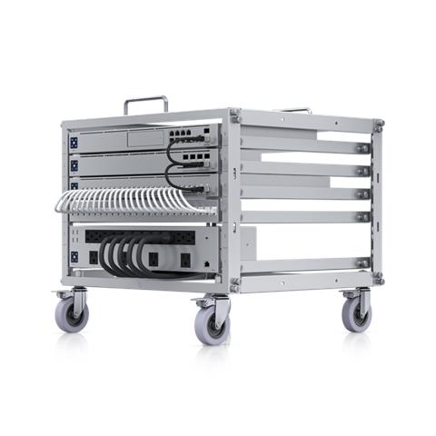 Ubiquiti U-rack-6u-tl | Telaio Rack Mobile | 6u, Con Pannello Patch A 24 Porte - Foto 3