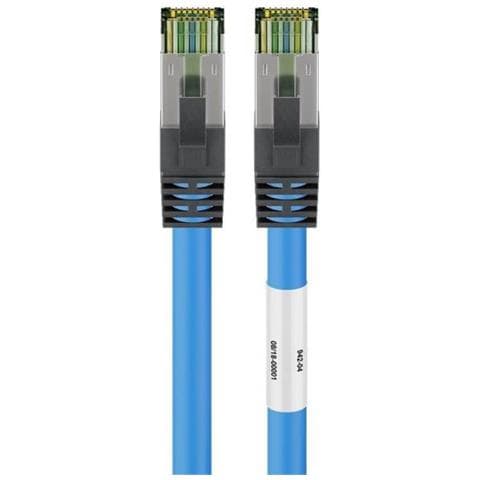 Goobay 45662 Cavo Di Rete Blu 5 M Cat8.1 S /ftp (s-stp) - Foto 1