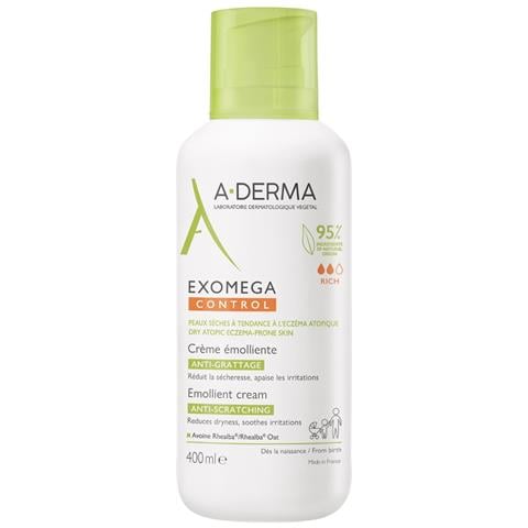 , Exomega Control, Emolliente, Panna, Per Viso E Corpo, 400 Ml - Foto 2