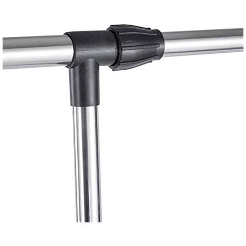 Stand Appendiabiti Allungabile Singolo Asta Estensibile Con Ruote 89x41x93/145 - Foto 9