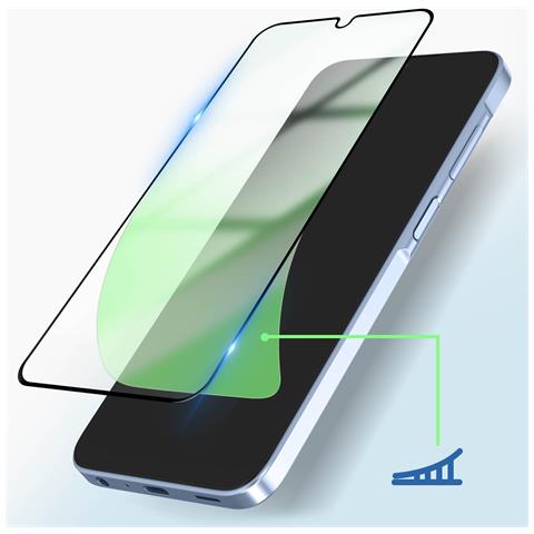 Vetro Temperato Per Samsung Galaxy A15 Adesione Totale - Foto 5