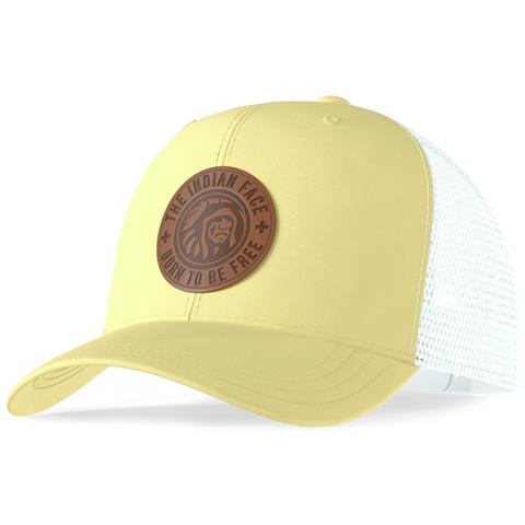 Tappo The Indian Face Born To Be Free Yellow / White - Foto 1