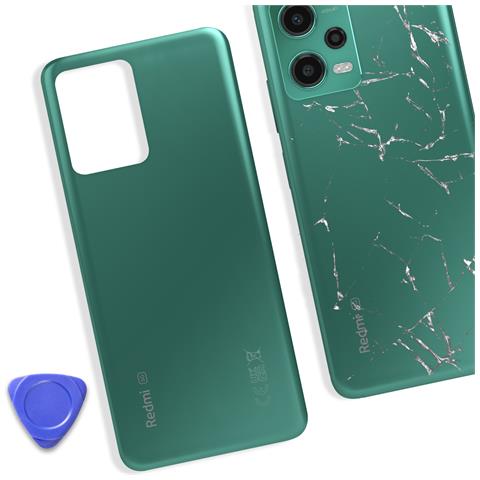 Vetro Posteriore Redmi Note 12 5g Originale Service Pack, Verde - Foto 4