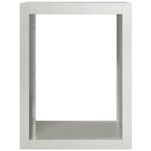Rastrelliera per Legna da Ardere 60x40x80 cm in Acciaio Inox - Foto 10