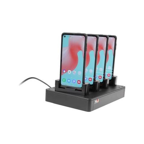 216127 Organizzatore Per Stazioni Di Carica Da Tavolo Plastica Nero - Foto 2