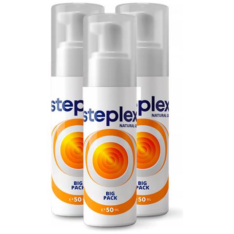 3x Steplex - Gel Forte Per I Dolori Ossei E Articolari, Versione Più Grande Da 50 Ml! - Foto 1
