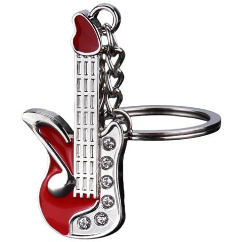 Portachiavi Chitarra Diamante Red - Foto 1
