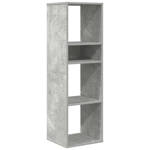 Libreria Grigio Cemento 34x31x112 Cm In Legno Multistrato - Foto 2